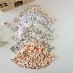 【GOODS】ハット ベビー 花柄 日焼け止め - 画像 (3)