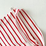 【73-100】半袖Tシャツ 肌触り 優しい 無地ORボーダー柄 - 画像 (18)