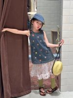 【90-150】ワンピースorスカート 女の子 ノースリープ おしゃれ - 画像 (4)