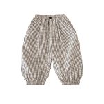 【73-100】パンツ ベビー チェック柄 ゆったり 履きやすい - 画像 (7)