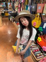 【100-160】Tシャツ ドット柄 プリント カジュアル 合わせやすい 女の子 - 画像 (6)