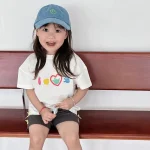 【90-160】半袖Tシャツ 女の子 おしゃれ プリント 合わせやすい カジュアル - 画像 (4)