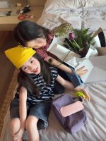 【90-150】半袖Tシャツorパンツ 女の子 ボーダー柄 韓国風 - 画像 (3)