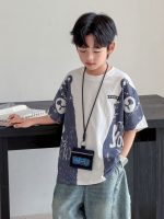 【120-170】Tシャツ クマ柄 カジュアル プリント 半袖 男の子 - 画像 (3)