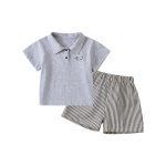 【73-100】半袖Tシャツorショートパンツ ベビー カートゥーン かわいい - 画像 (6)