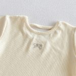 【73-100】半袖Tシャツorパンツ ベビー ニット シンプル - 画像 (8)