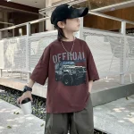 【90-160】Tシャツ カジュアル かっこいい 男の子 夏新作 - 画像 (3)
