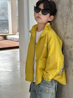 【100-160】アウター 男の子 カッコイイ ユニーク お出かけに