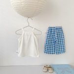 【73-130】トップスorパンツ チェック柄 通園・お出かけに - 画像 (10)