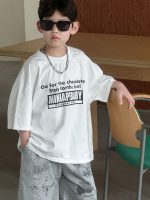 【90-160】半袖Tシャツ 男の子 個性的 肌触り良好 シンプル リラックスフィット お出かけ - 画像 (3)