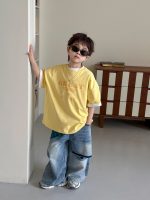 【90-160】Tシャツ プリント カジュアル シンプル 合わせやすい 半袖 - 画像 (6)