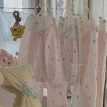 【90-150cm+親サイズ】ルームウェア フリル リボン付き かわいい - 画像 (7)