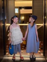 【90-150】ワンピース 女の子 無地 ノースリープ シンプル - 画像 (5)