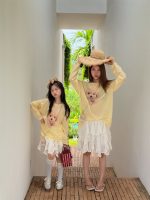 【100-160】Tシャツ 長袖 カジュアル 合わせやすい プリント 女の子 - 画像 (4)