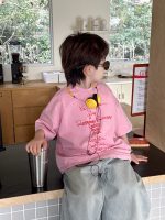 【90-160】Tシャツ プリント カジュアル 合わせやすい 男の子 夏新作 - 画像 (5)