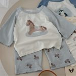 【90-150】ルームウェア シンプル かわいい - 画像 (13)