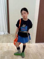 【90-150】半袖Ｔシャツorスカート 女の子 カートゥーン ファッション