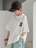 【90-160】Tシャツ プリント 男の子 半袖 ラウンドネック - 画像 (3)