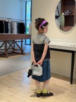 【100-160】キャミソール ドット柄 ゆったり スウィート 韓国風 女の子 - 画像 (6)