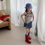 【80-130】ショートパンツ 女の子 ボーダー柄 かわいい - 画像 (3)
