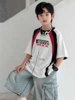 【120-170】Tシャツ ゆったり プリント カジュアル 男の子 半袖 - 画像 (3)