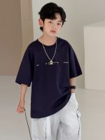 【90-160】Tシャツ プリント カジュアル 合わせやすい ラウンドネック 半袖 - 画像 (3)