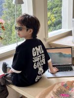 【90-160】Tシャツ アルファベット プリント 夏新作 男の子 - 画像 (3)
