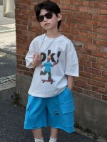 【90-160】Tシャツ かっこいい プリント カジュアル 半袖 - 画像 (3)