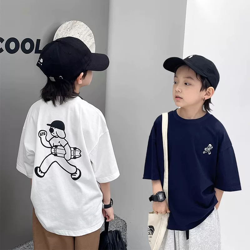 O1CN01EBR7Rh281QlseESCg_2211646917872.webp 【90-160】Tシャツ カジュアル プリント 男の子 着回し力高い - 画像 (1)