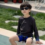 【95-160】水着 クール 長袖 セパレートスイムウェア - 画像 (5)