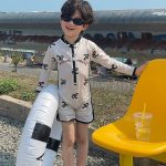【75-125】水着 かわいい 長袖 ビーチ - 画像 (5)
