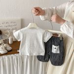 【73-100】 セットアップ ベビー カジュアル 通園・お出かけに - 画像 (5)