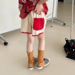 【80-130】ショートパンツ 女の子 ボーダー柄 かわいい - 画像 (5)