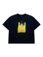 【90-160】キッズ半袖Tシャツ カートゥーンプリント 男女兼用 カジュアル 楽ちん着脱 - 画像 (5)