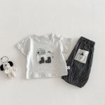 【73-100】 セットアップ ベビー カジュアル 通園・お出かけに - 画像 (3)