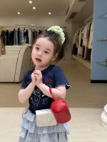 【90-140】半袖Tシャツorスカート 女の子 リボン付き スウィート - 画像 (7)