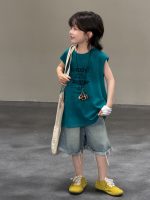 【100-150】ベスト ノースリーブ プリント カジュアル 男の子 ゆったり - 画像 (5)