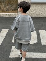 【100-160】セットアップ カジュアル シンプル かっこいい 男の子 無地 - 画像 (4)