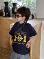 【90-160】Tシャツ プリント 半袖 ラウンドネック ゆったり 男の子 - 画像 (3)