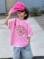 【90-160】Tシャツ プリント カジュアル 着回し力抜群 半袖 - 画像 (3)