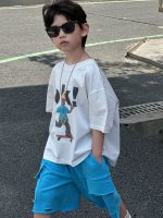 【90-160】Tシャツ かっこいい プリント カジュアル 半袖 - 画像 (4)
