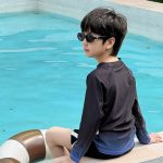 【95-160】水着 クール 長袖 セパレートスイムウェア - 画像 (6)
