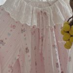 【90-150cm+親サイズ】ルームウェア フリル リボン付き かわいい - 画像 (11)