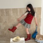 【80-130】キュロット 女の子 チェック柄 韓国風 おしゃれ - 画像 (4)