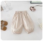 【73-100】パンツ ベビー ドット柄 合わせやすい - 画像 (7)