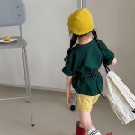【80-130】半袖Tシャツ 女の子 プリント 合わせやすい - 画像 (4)
