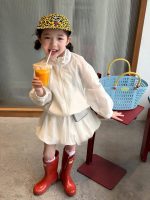 【90-150】ベストorアウター+スカート 女の子 UVカット 無地 - 画像 (7)
