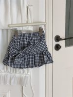 【100-160】スカート チェック柄 リボン シンプル 気質 女の子 - 画像 (6)