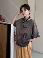 【100-170】半袖Tシャツ 男の子 カジュアル グラデデザイン - 画像 (2)