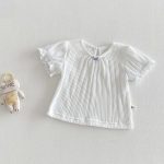 【66-90】セットアップ ベビー チェック柄 フリル - 画像 (6)